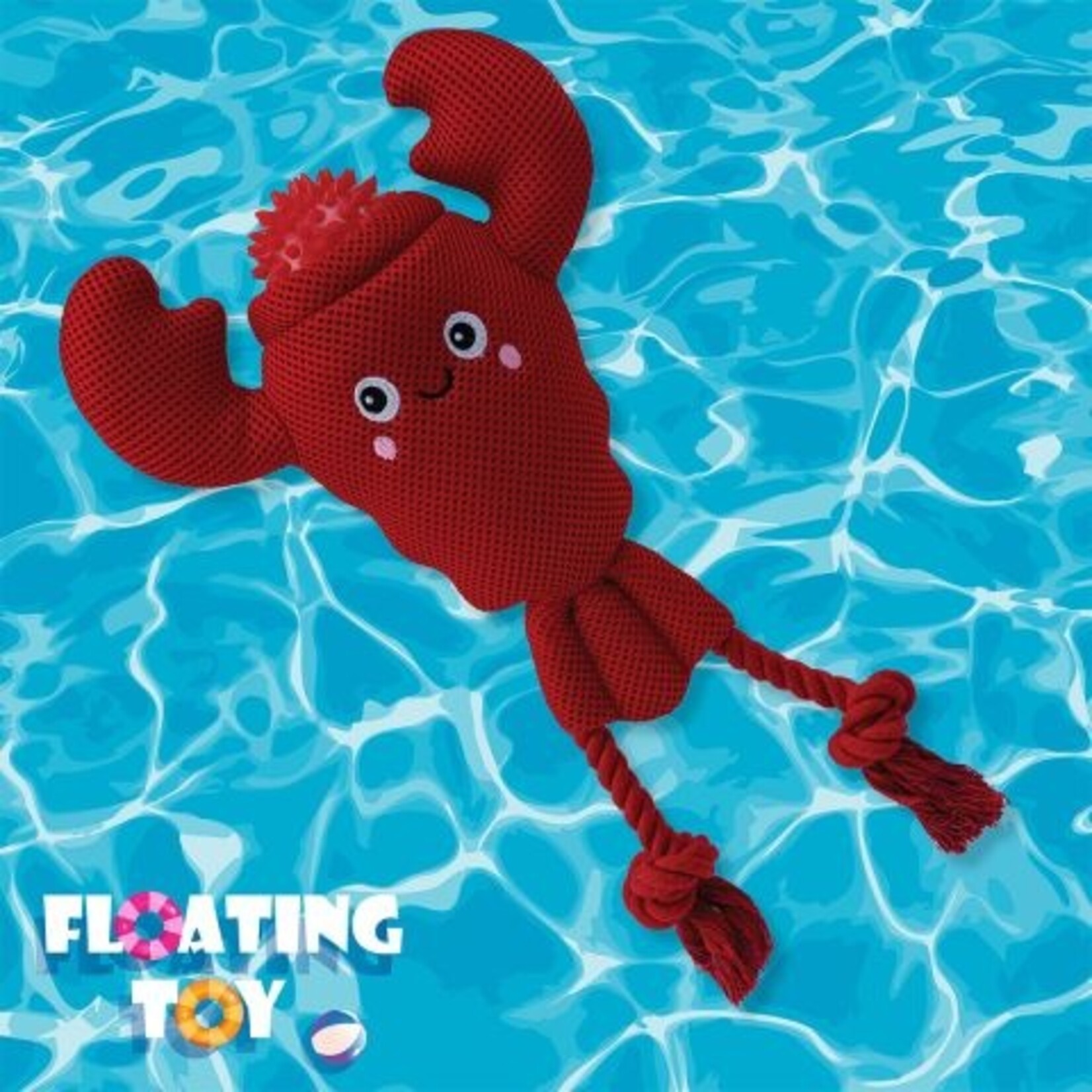 Territory Lobster - 2-in-1 (Rope & Ball) Toy - Territory