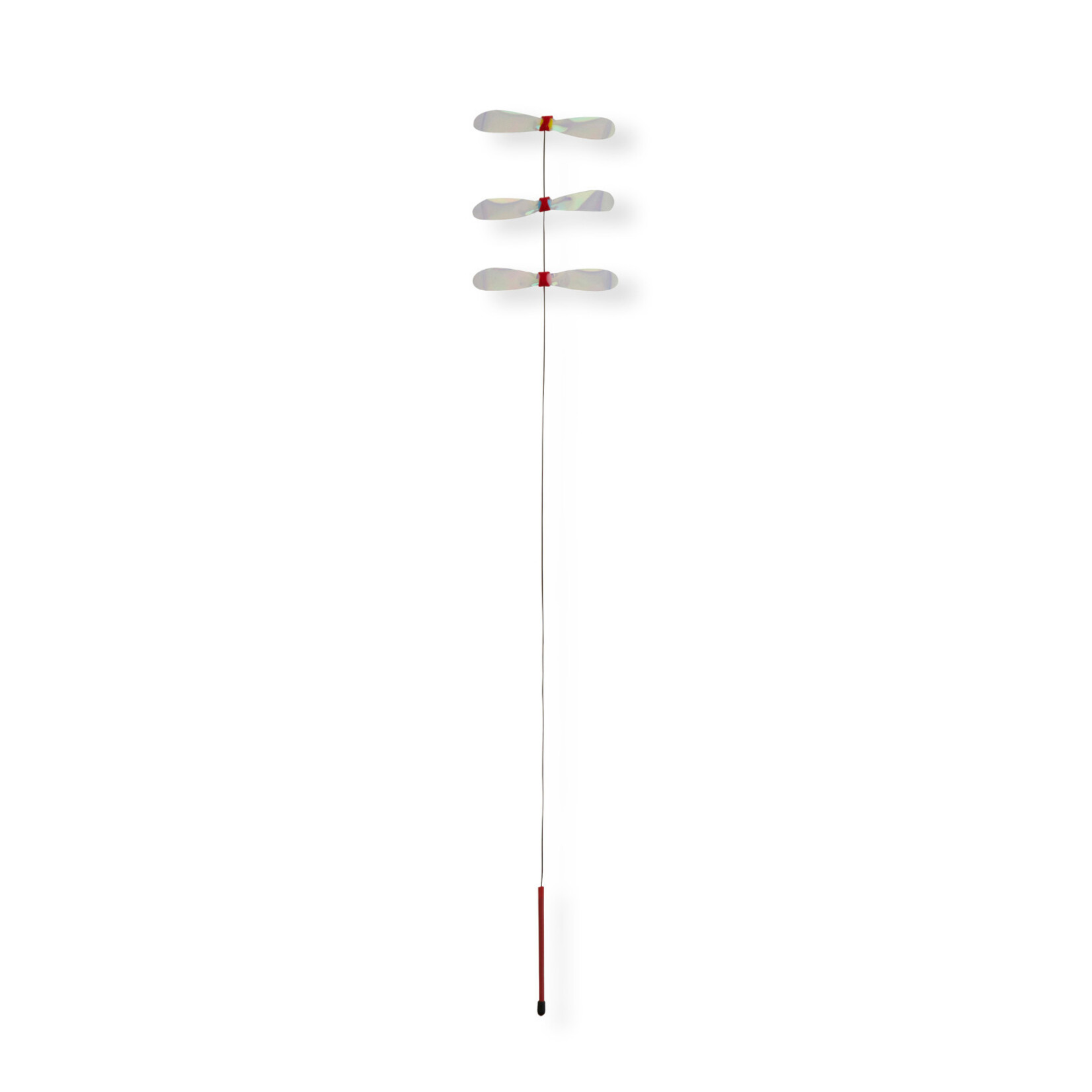 Necoichi Dancing Dragonfly - Crinkly Critters Wand Cat Toy - Necoichi