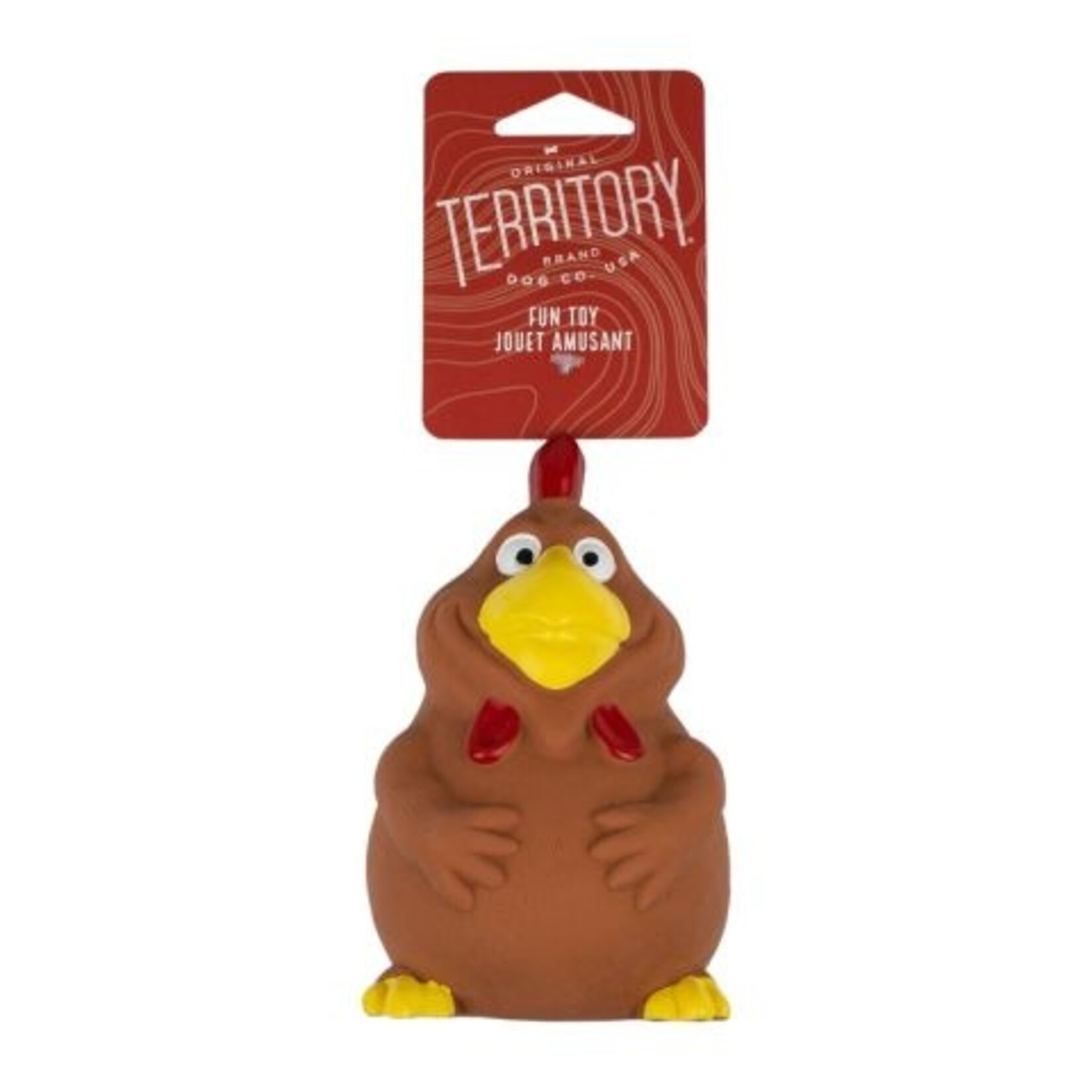 Territory Chicken - Latex Squeakie Toy - Territory
