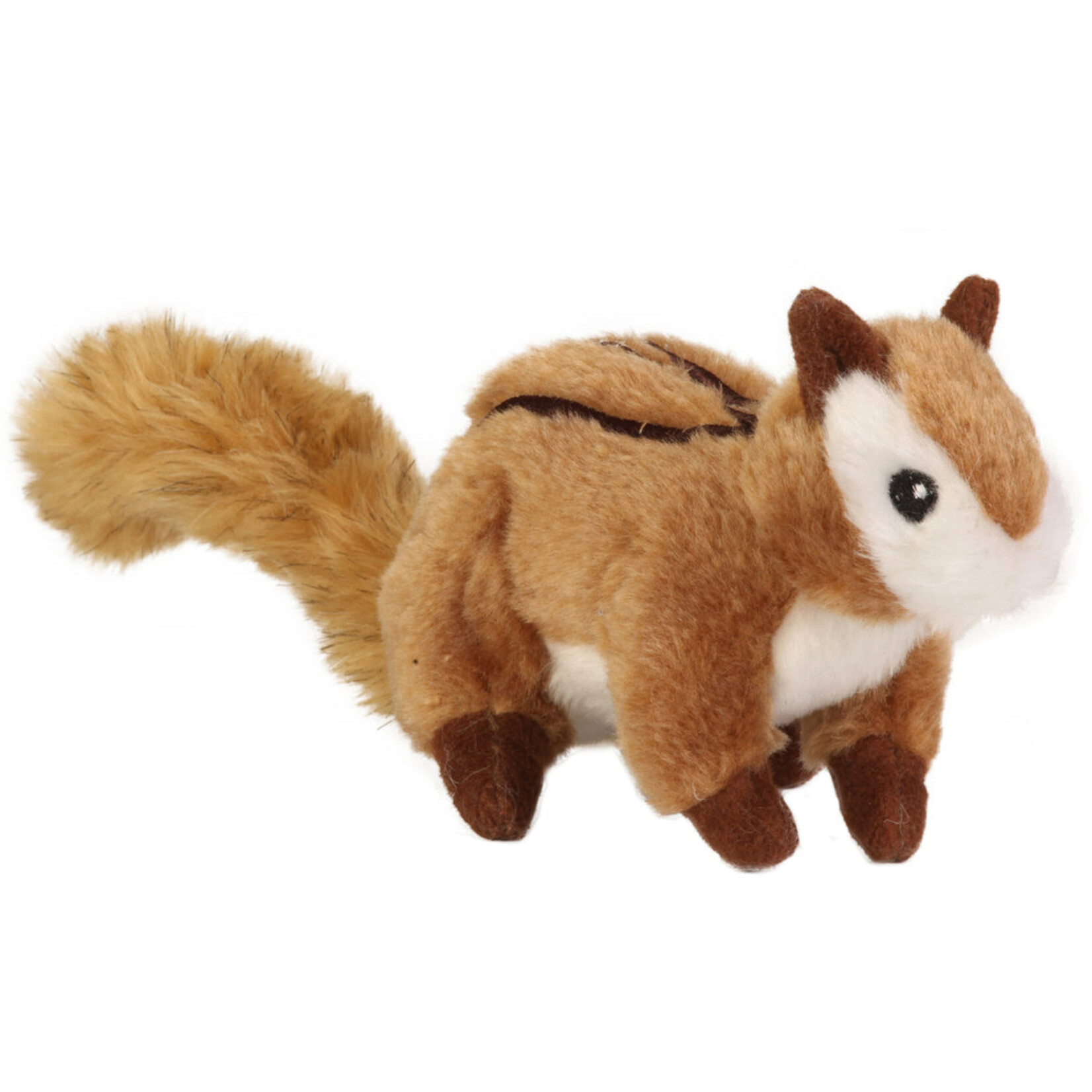GoDog / Worldwise Lg. - Chipmunk - Wildlife Dog Toy - GoDog