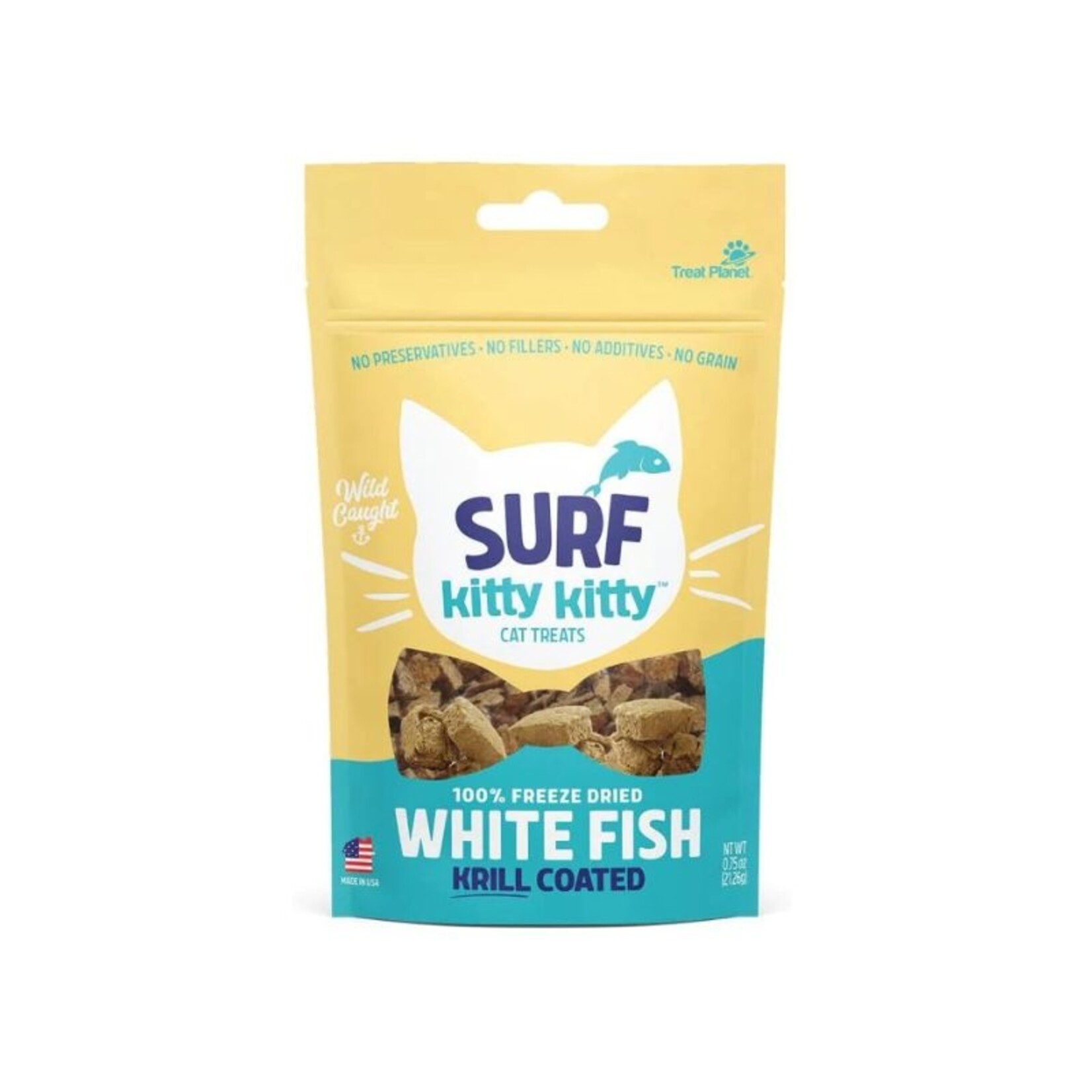 Kitty Kitty by Treat Planet 0.6 oz. - Whitefish / Surf - Kitty Kitty - Treat Planet