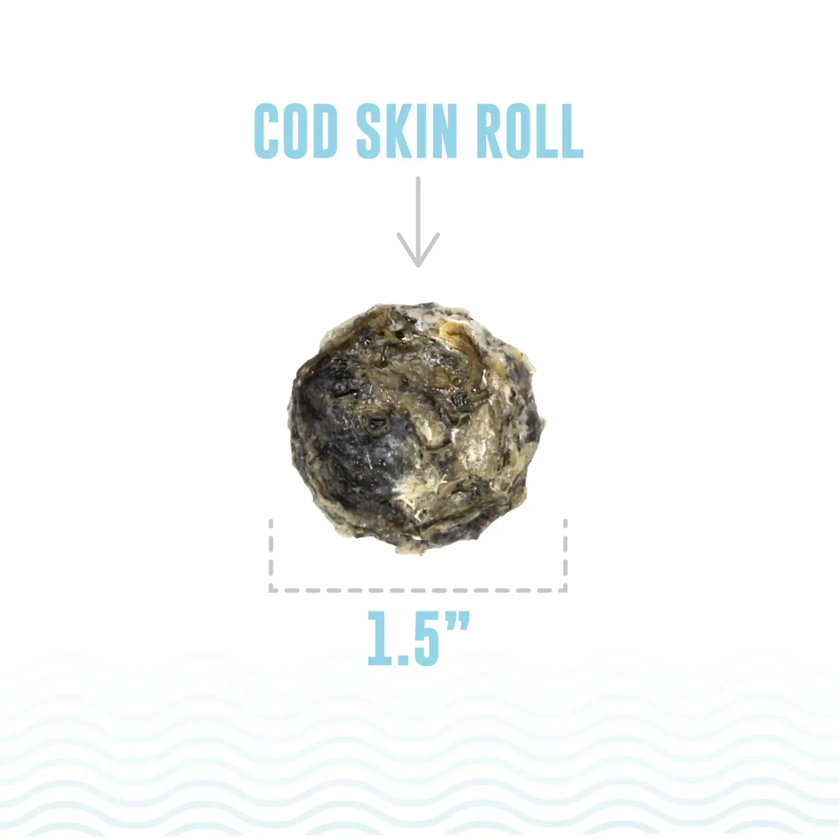 Icelandic Pure 3 oz. - Cod Skin Rolls - Icelandic Pure