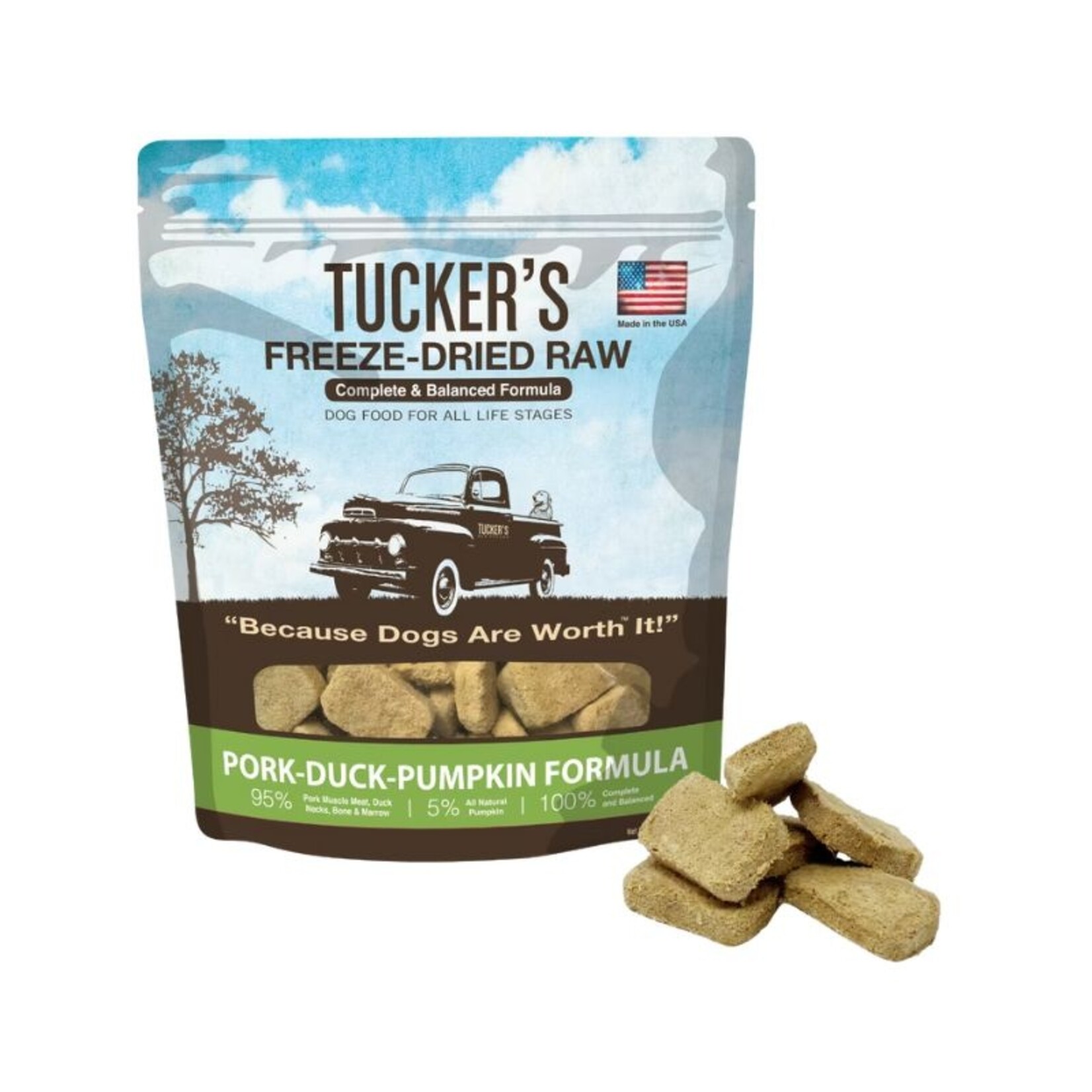 Tucker's 14 oz - Pork, Duck & Pumpkin - Freeze-Dried Raw - Tucker’s - dog