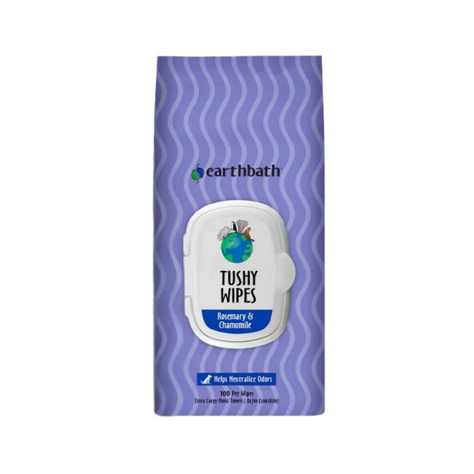 Earthbath 30 ct. - Tushy Wipes - Grooming Wipes - Earthbath