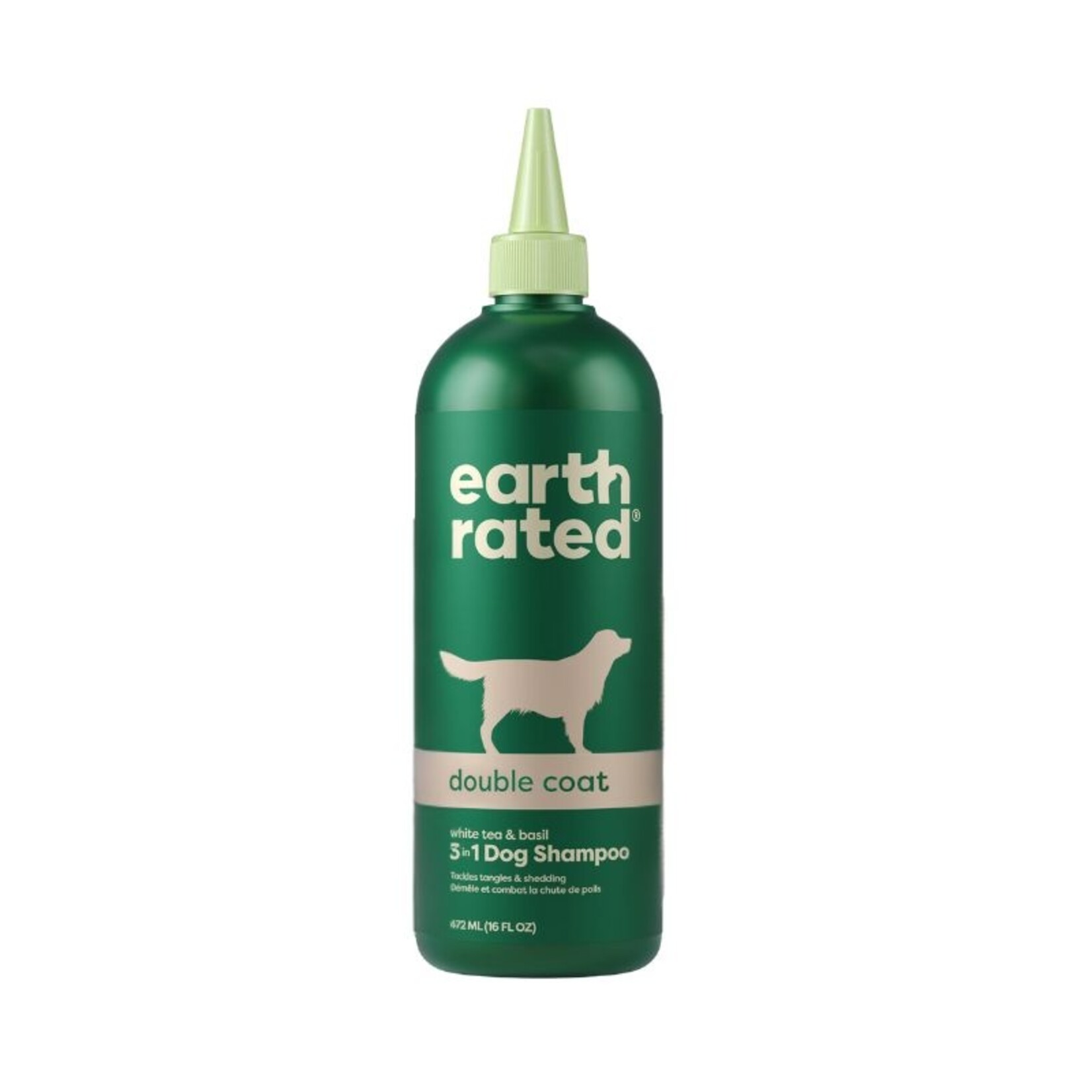 Earth Rated 16 oz. - Deshed / Double Coat - Dog Shampoo - Earth Rated