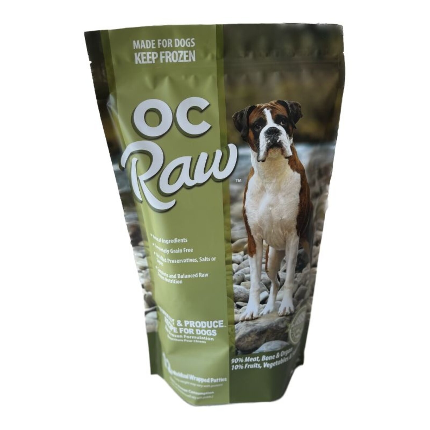 OC Raw 6# - Patties - Turkey & Produce - OC Raw - dog