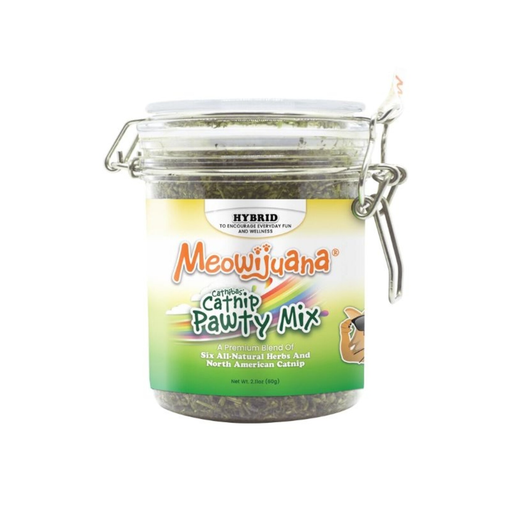 60 g. - Pawty Mix - Catnip & Herb Blend - Meowijuana
