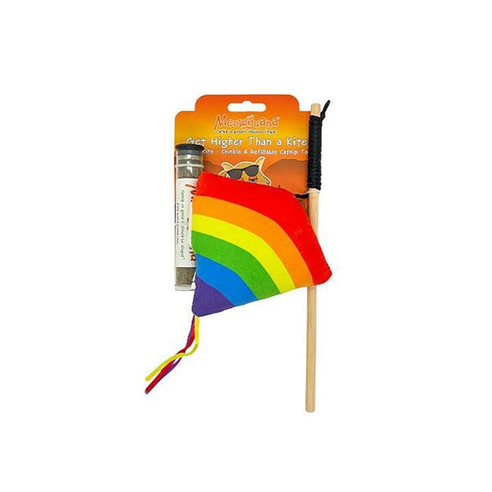 Kite (Get Higher) - Refillable Catnip Wand Toy - Meowijuana