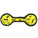 VIP Products / Tuffy Ultimate 2-Ball Tug - Yellow Bones - Tuffy