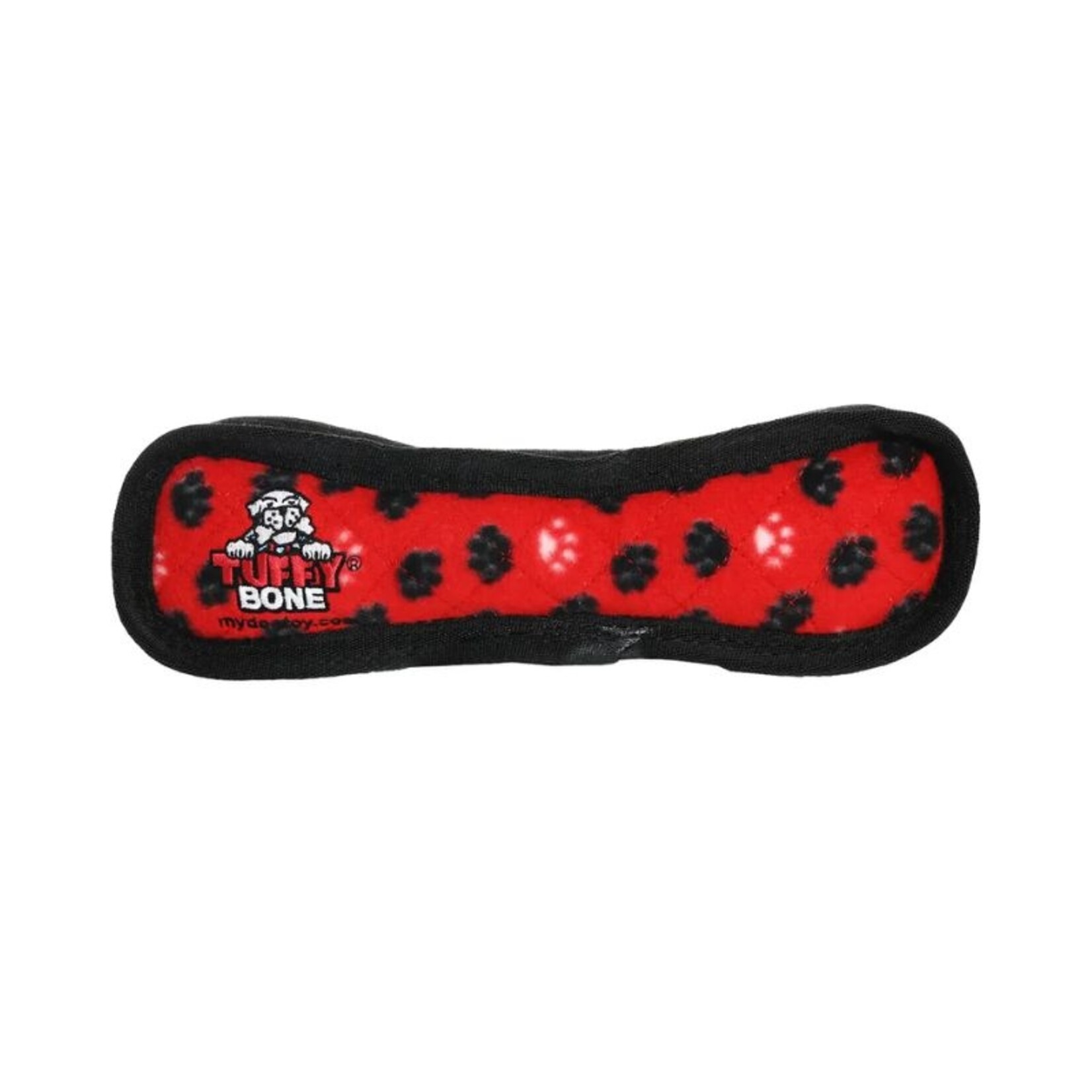 VIP Products / Tuffy Med. Bone - Red Paws - Tuffy