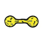 VIP Products / Tuffy Jr. 2-Ball Tug - Yellow Bones - Tuffy