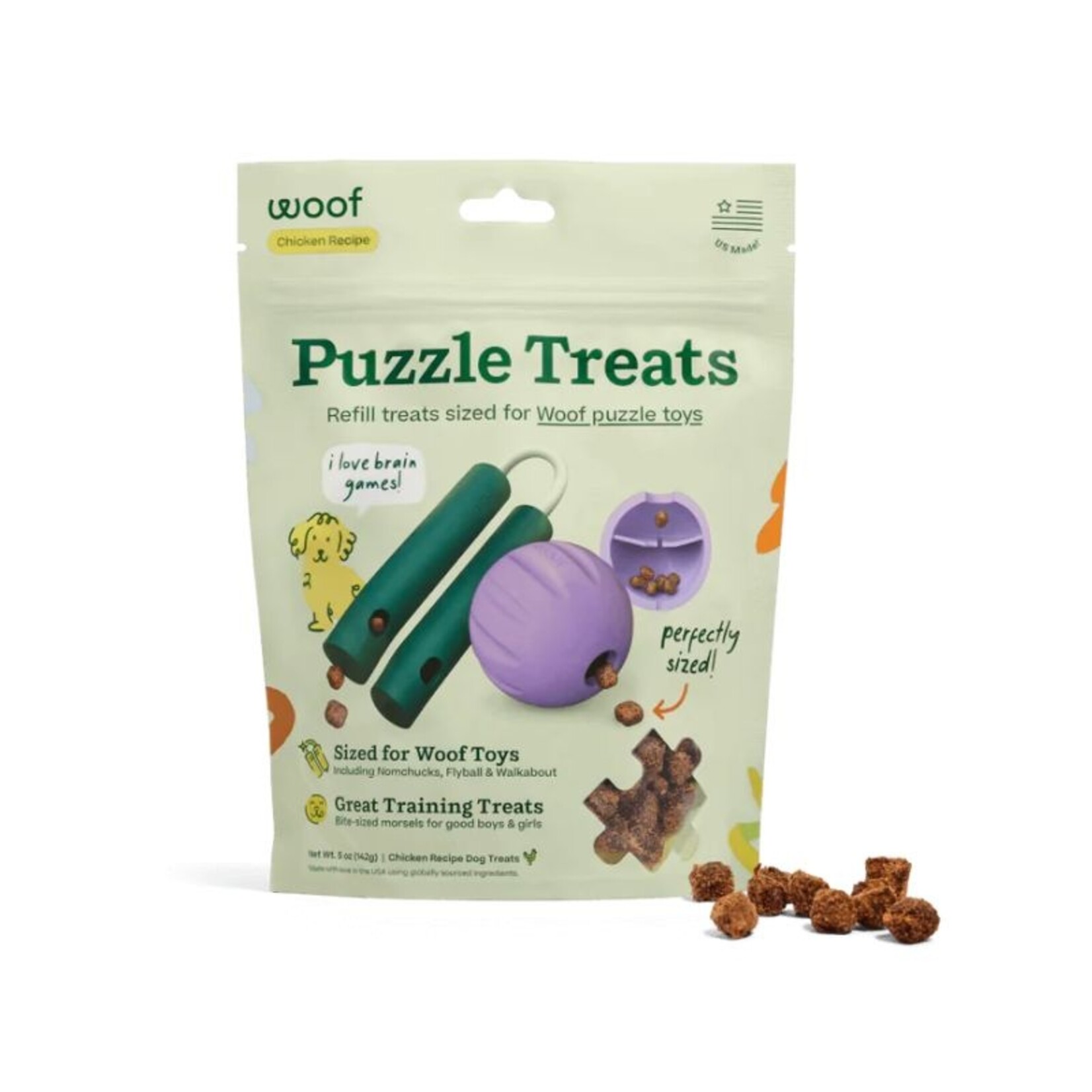 Puzzle Treats - Training Toy Refills - Woof :