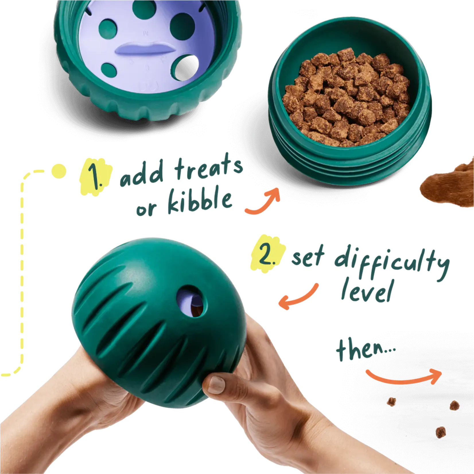 Walkabout - Adjustable Puzzle Ball - Woof :