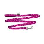 Cycle Dog 6’ / Skinny - Retro Pink Floral - Ecoweave Dog Leash - Cycle Dog