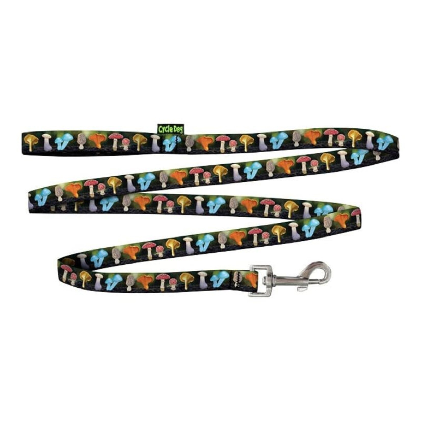 Cycle Dog 6’ / Skinny - Mushrooms - Ecoweave Dog Leash - Cycle Dog