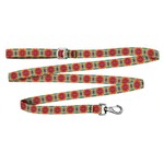 Cycle Dog 6’ / Skinny - Red/Orange Kaleidoscope - Ecoweave Dog Leash - Cycle Dog