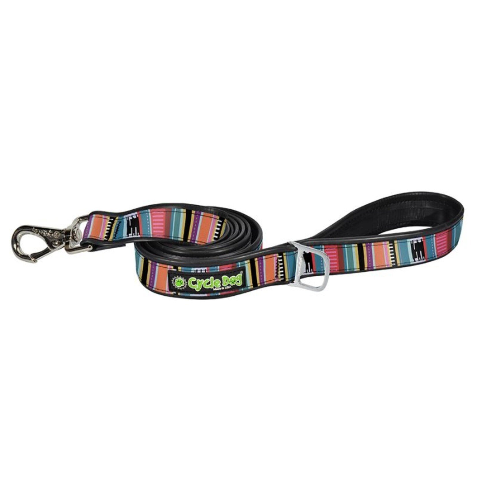 Cycle Dog 6’ - Mexican Blanket - Rubber Backed Dog Leash - Cycle Dog