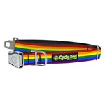Cycle Dog 6’ - Rainbow Pride - Rubber Backed Dog Leash - Cycle Dog
