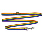 Cycle Dog 6’ / Skinny - Rainbow Pride - Ecoweave Dog Leash - Cycle Dog