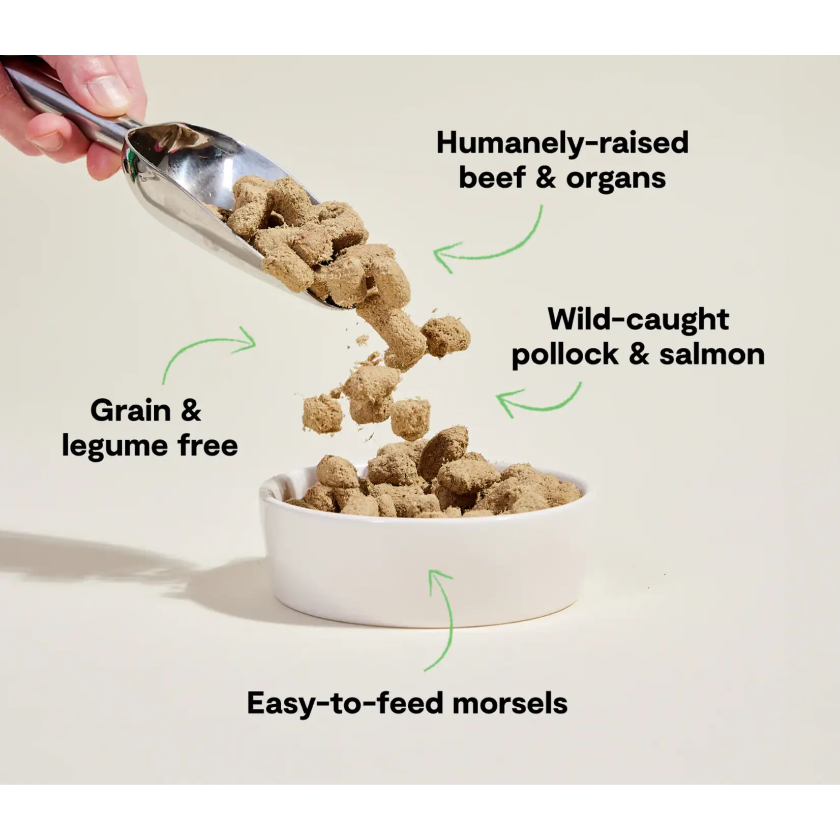 Open Farm Tide & Terrain (Fish & Beef) - RawMix Freeze Dried Morsels - Open Farm :  13.5 oz.