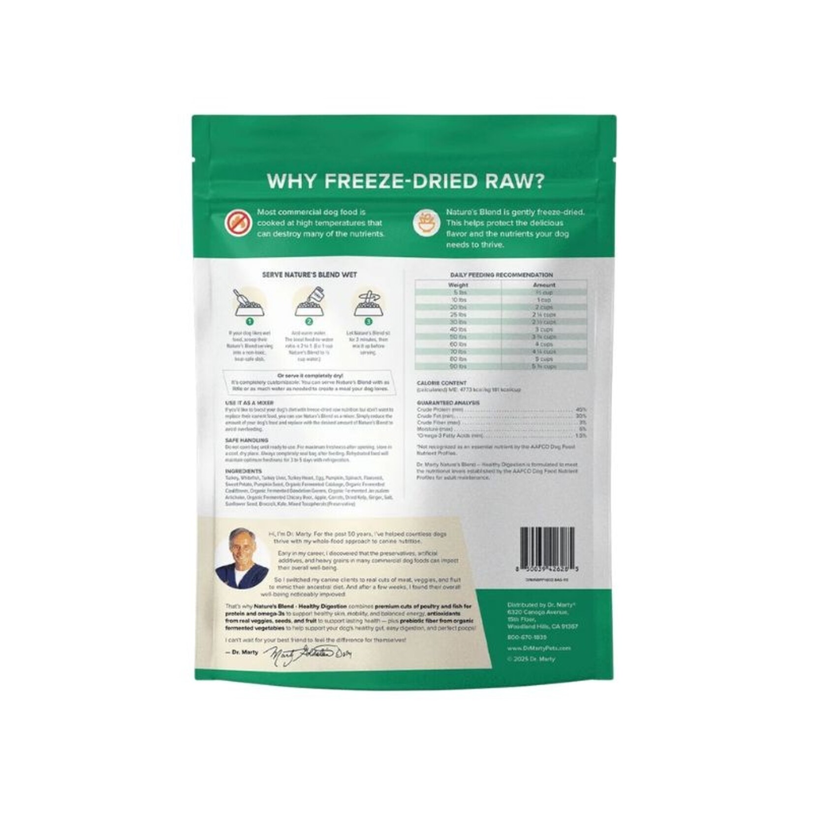 Dr. Marty Healthy Digestion - Nature’s Blend - Dr. Marty :