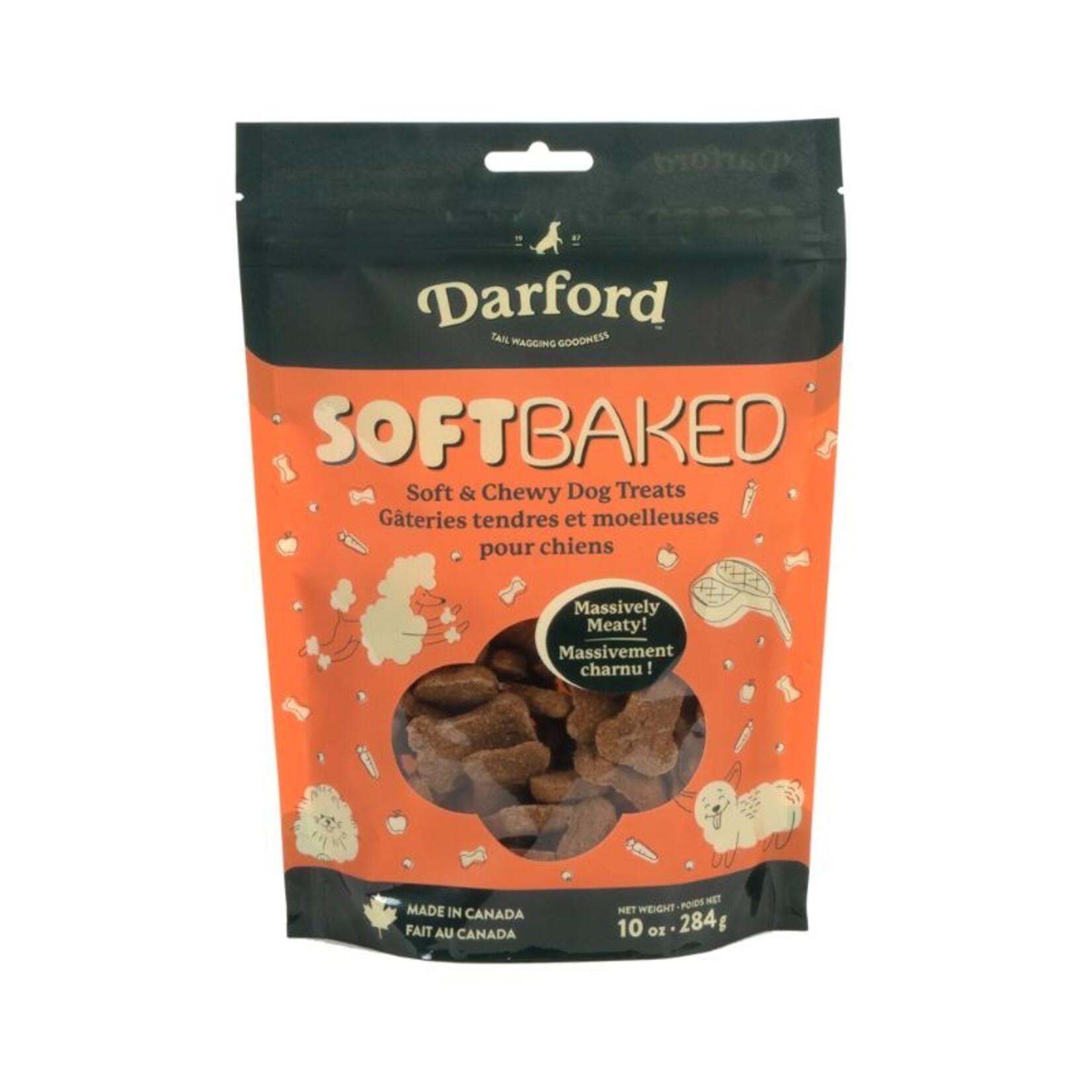 Darford 1# - Massively Meaty (Beef) - Soft Baked Dog Treats - Darford