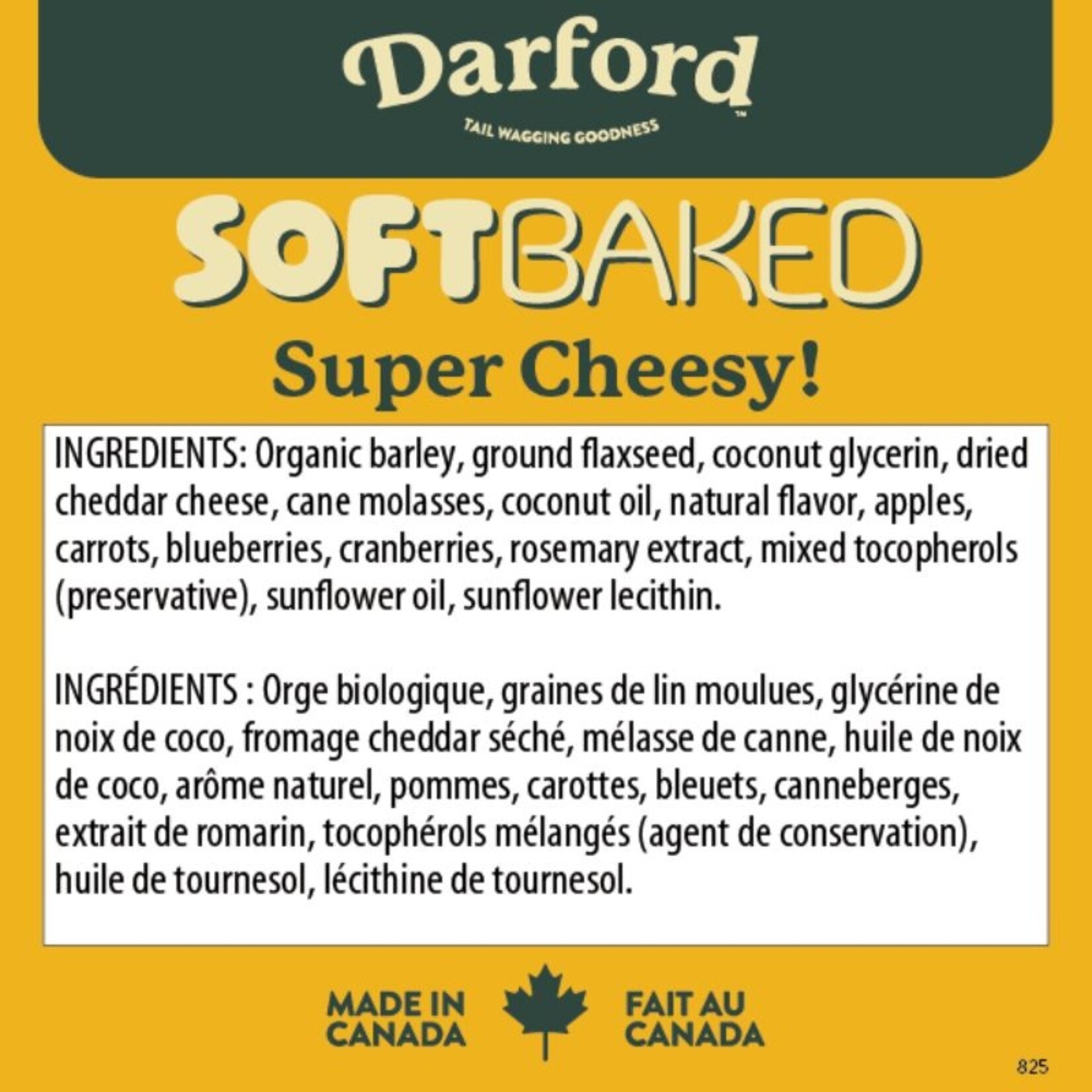 Darford 1# - Super Cheesy - Soft Baked Dog Treats - Darford