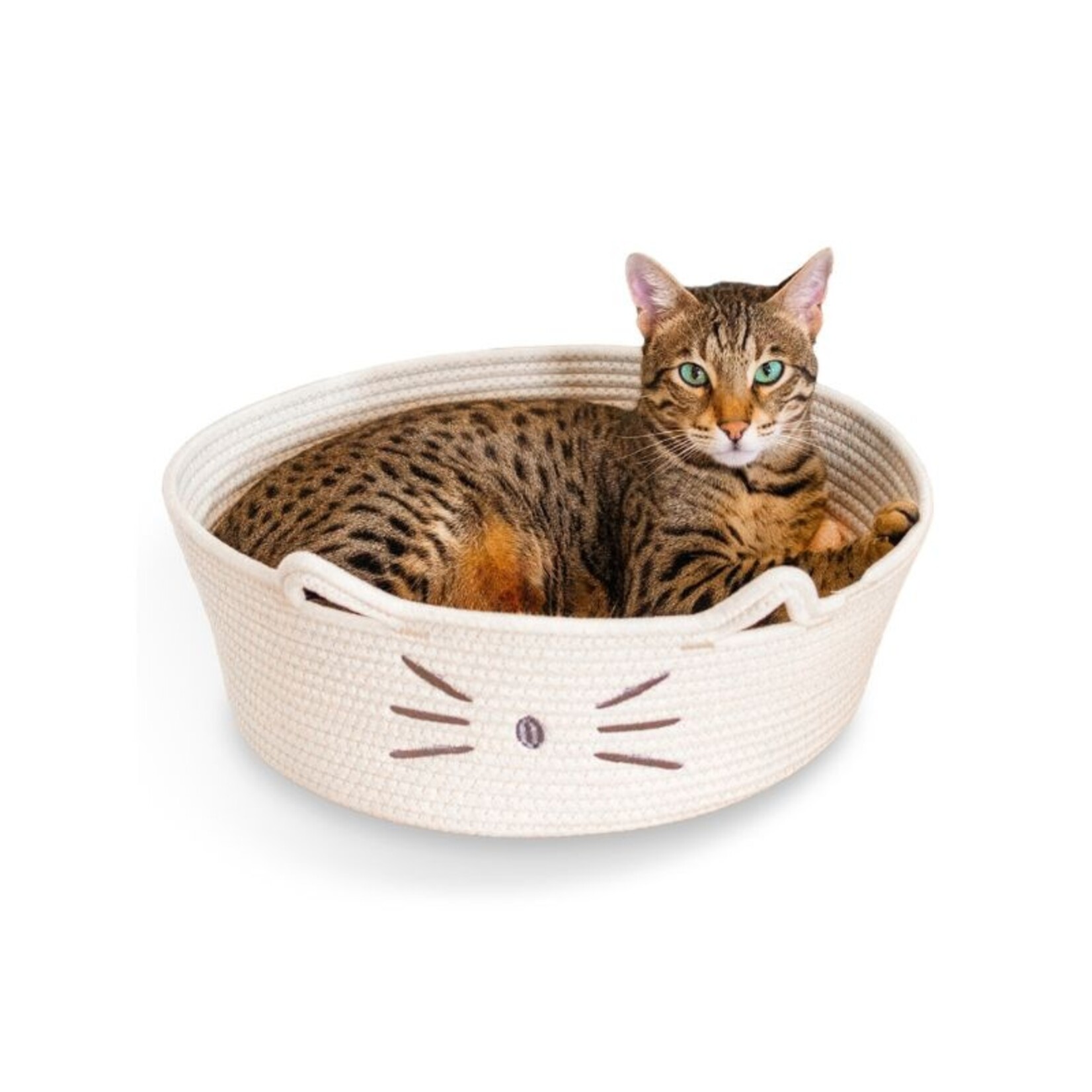 Catstages / Outward Hound Cat Bed Basket - Woven Rope - Catstages / Outward Hound :