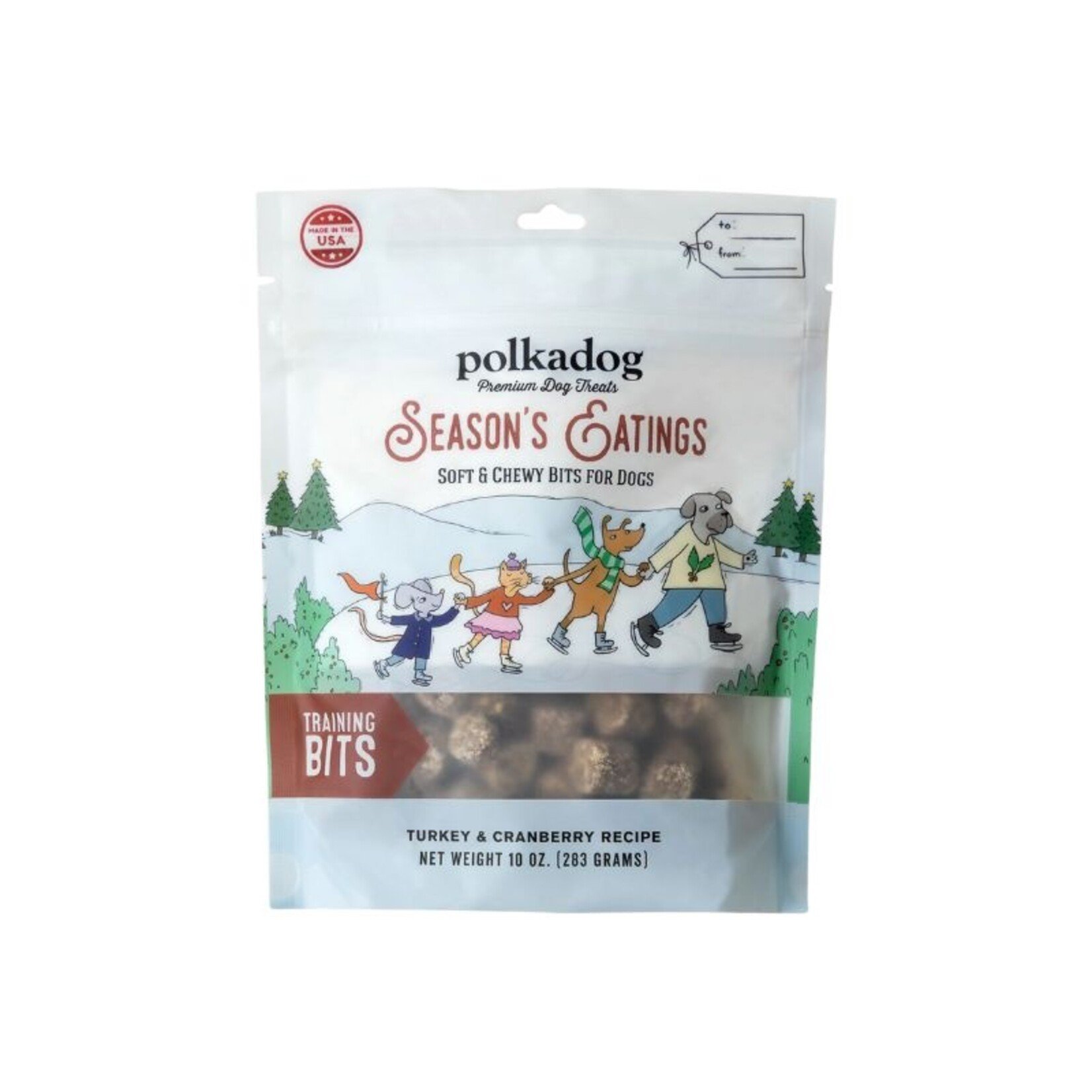 Polka Dog Bakery 12 oz. - Season’s Eatings / Turkey - Wonder Nuggets - Polka Dog Bakery