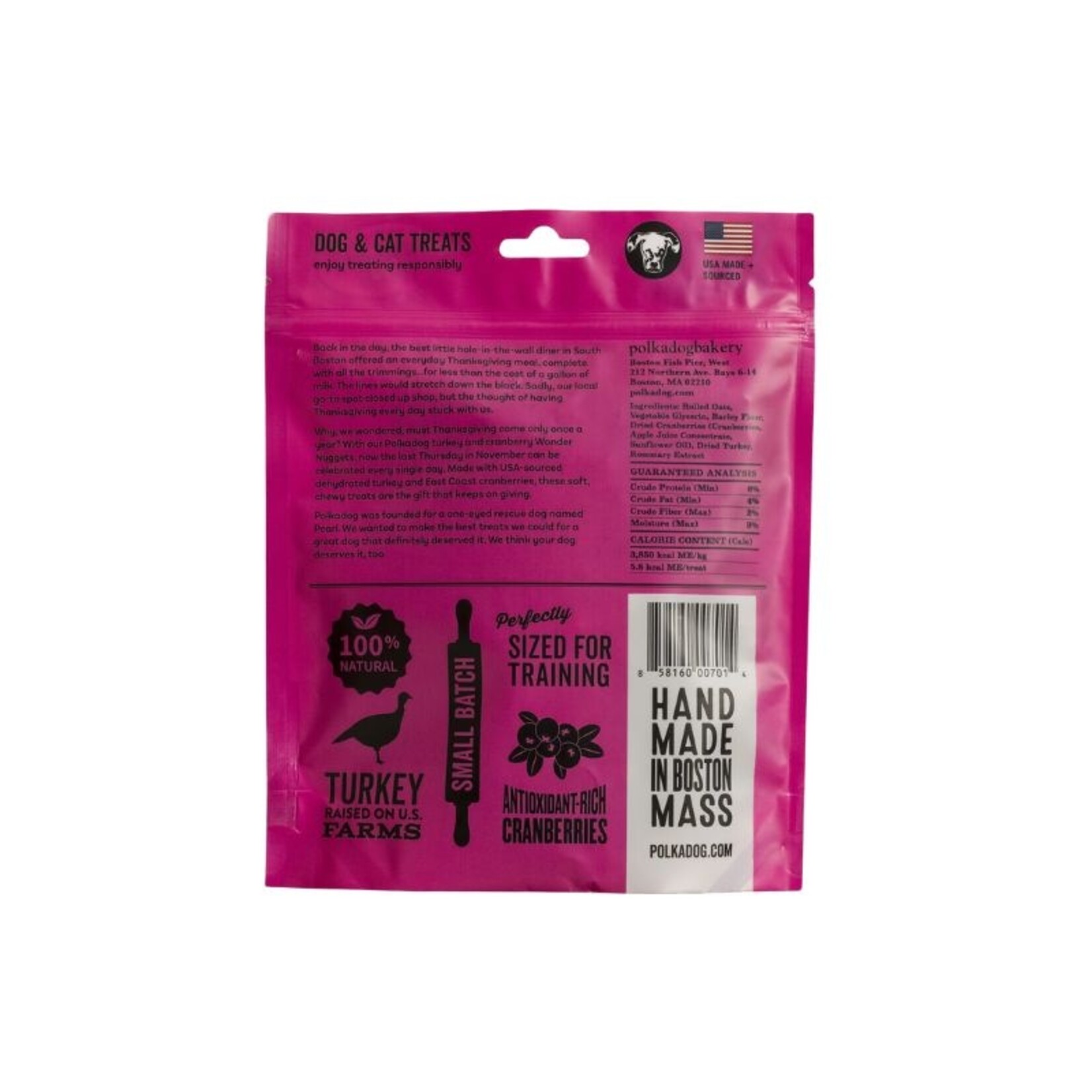 Polka Dog Bakery 12 oz. - Turkey - Wonder Nuggets - Polka Dog Bakery