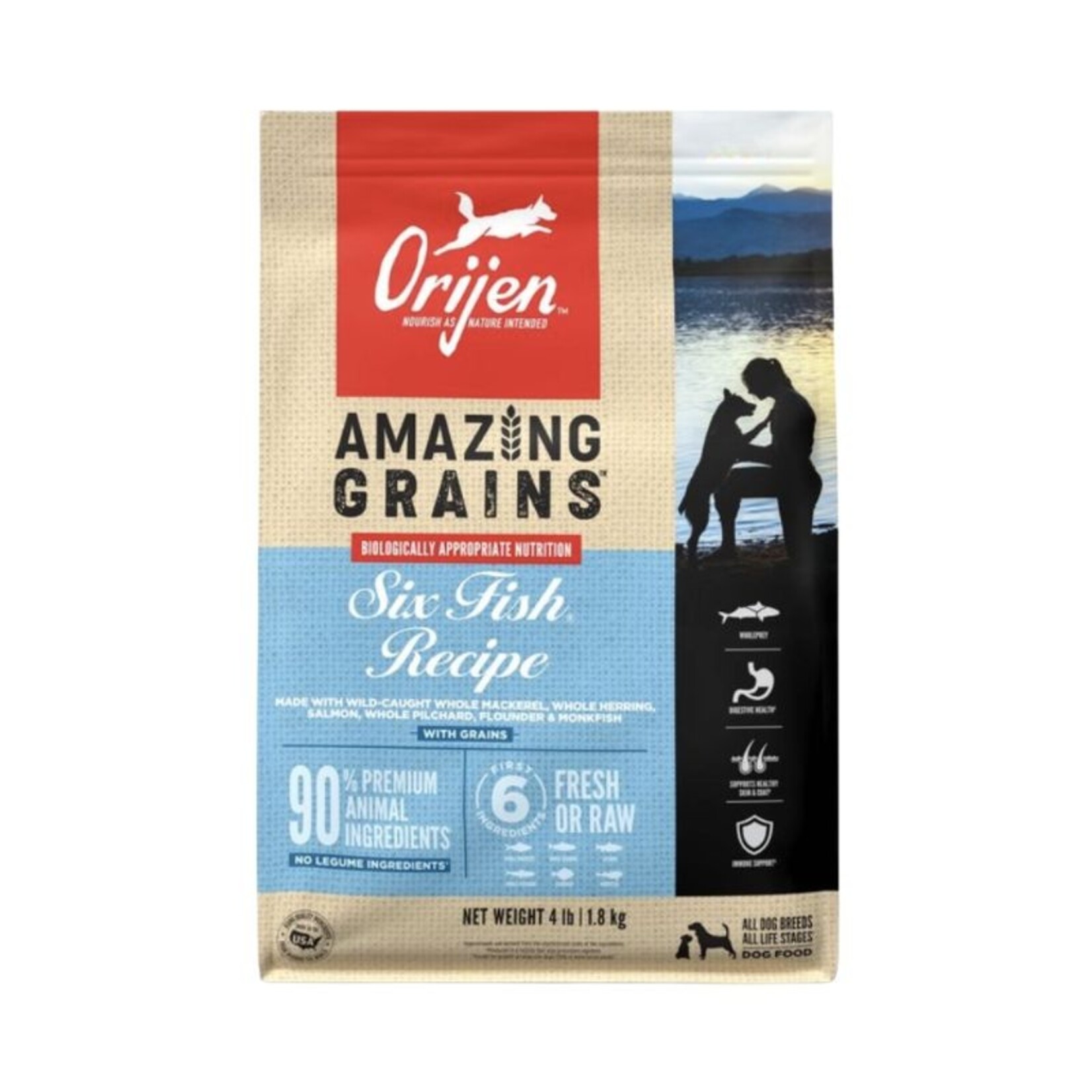 Orijen Six (6) Fish - Amazing Grains - Orijen - dog :