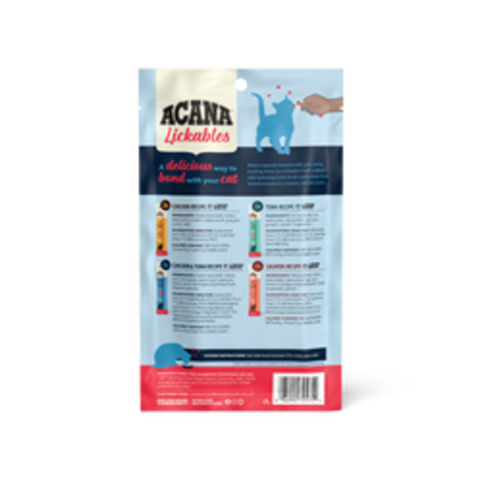 Acana 4 oz. - Variety Pack - Lickables for Cats - Acana