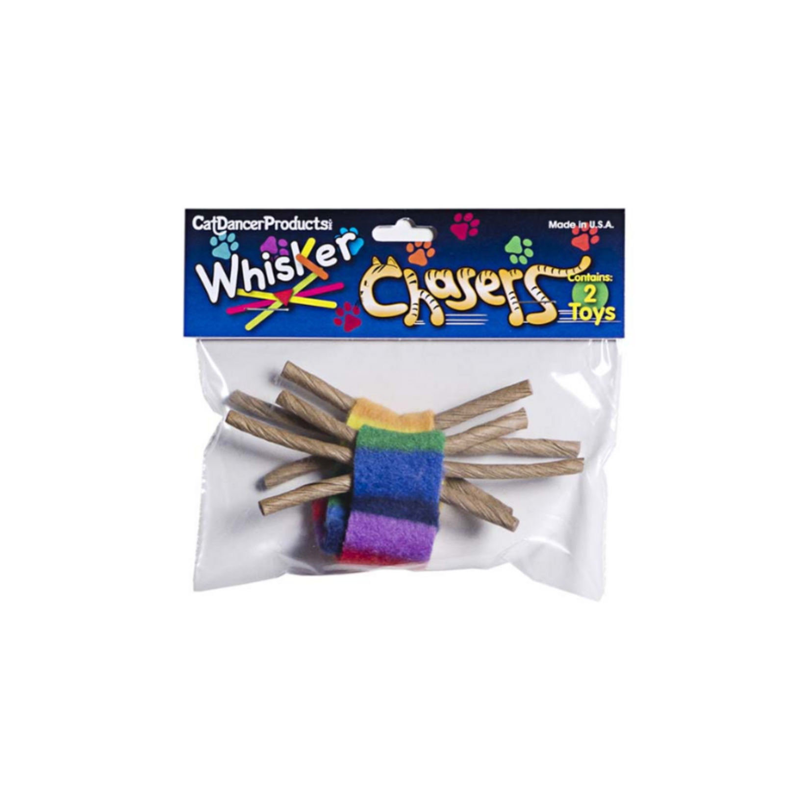 2 pk. - Whisker Chaser - Cat Toy - Cat Dancer Products Inc.