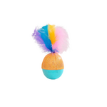 Catstages / Outward Hound Whack N’ Wobble - Ball & Feather Toy - Catstages