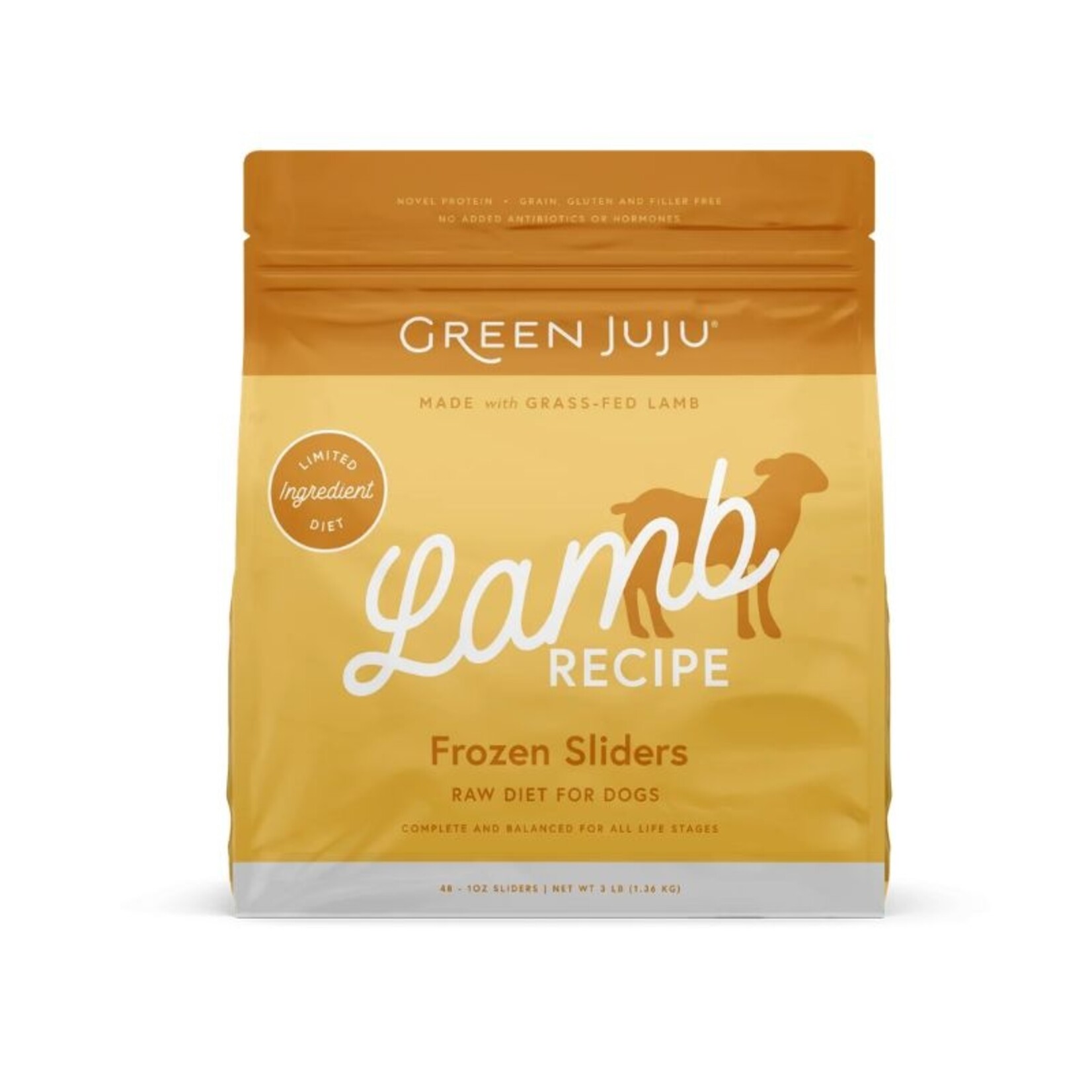 Green JuJu Lamb - Raw Frozen - Green JuJu - Dog :