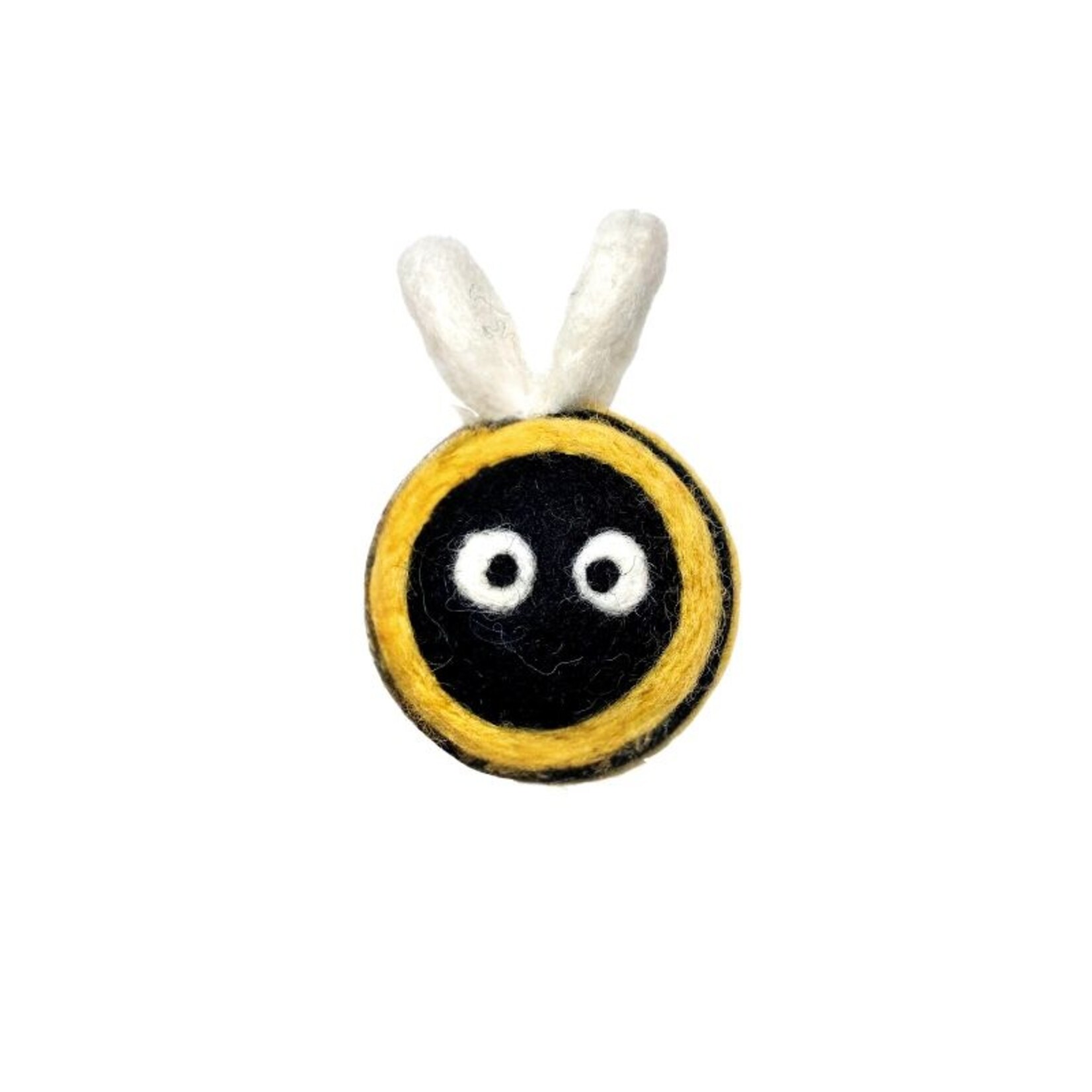 Birds of a Sweater Wool Bumble Bee - Cat Toys - Birds of a Sweater