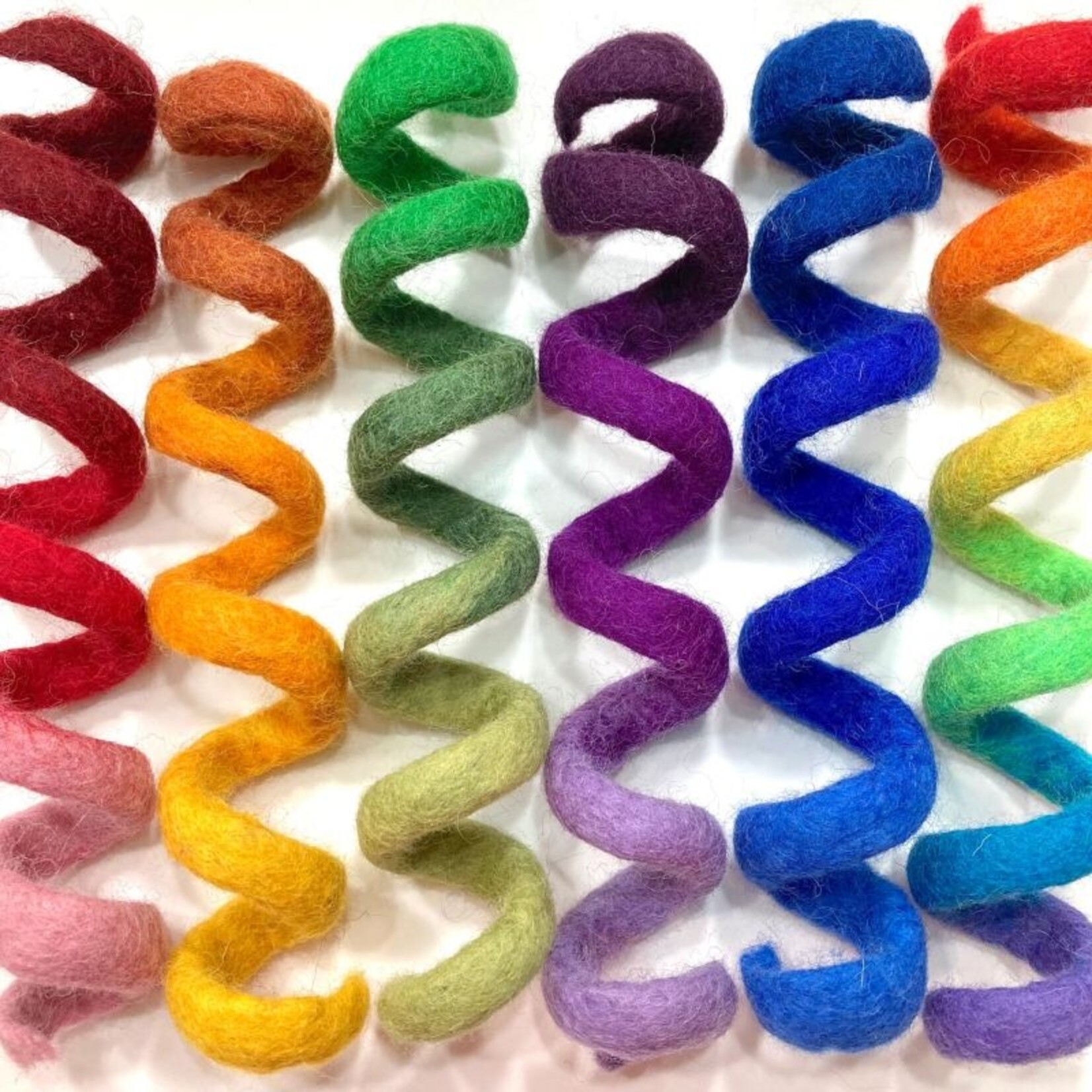 Birds of a Sweater Wool Spiral - Cat Toy - Birds of a Sweater :