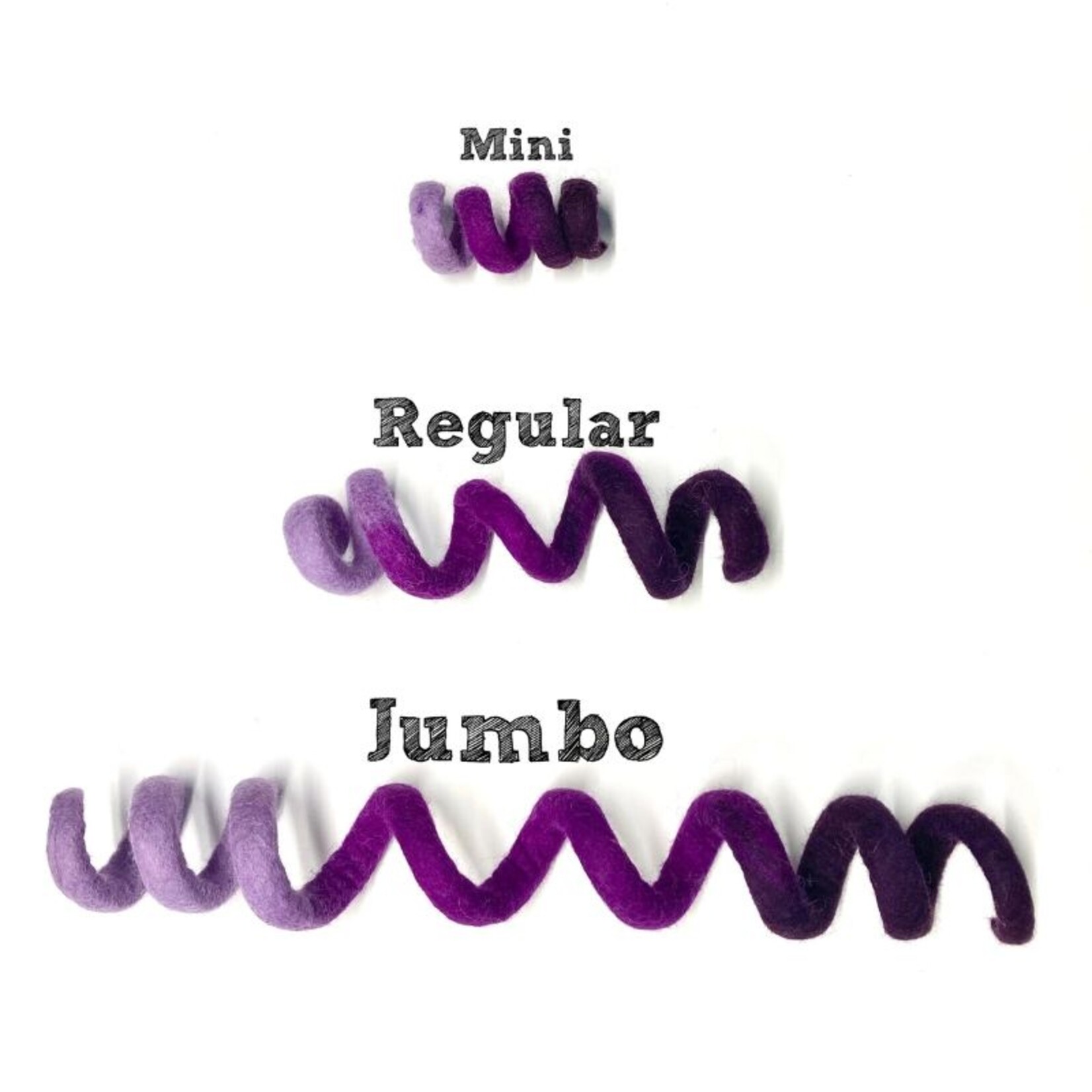Birds of a Sweater Wool Spiral - Cat Toy - Birds of a Sweater :
