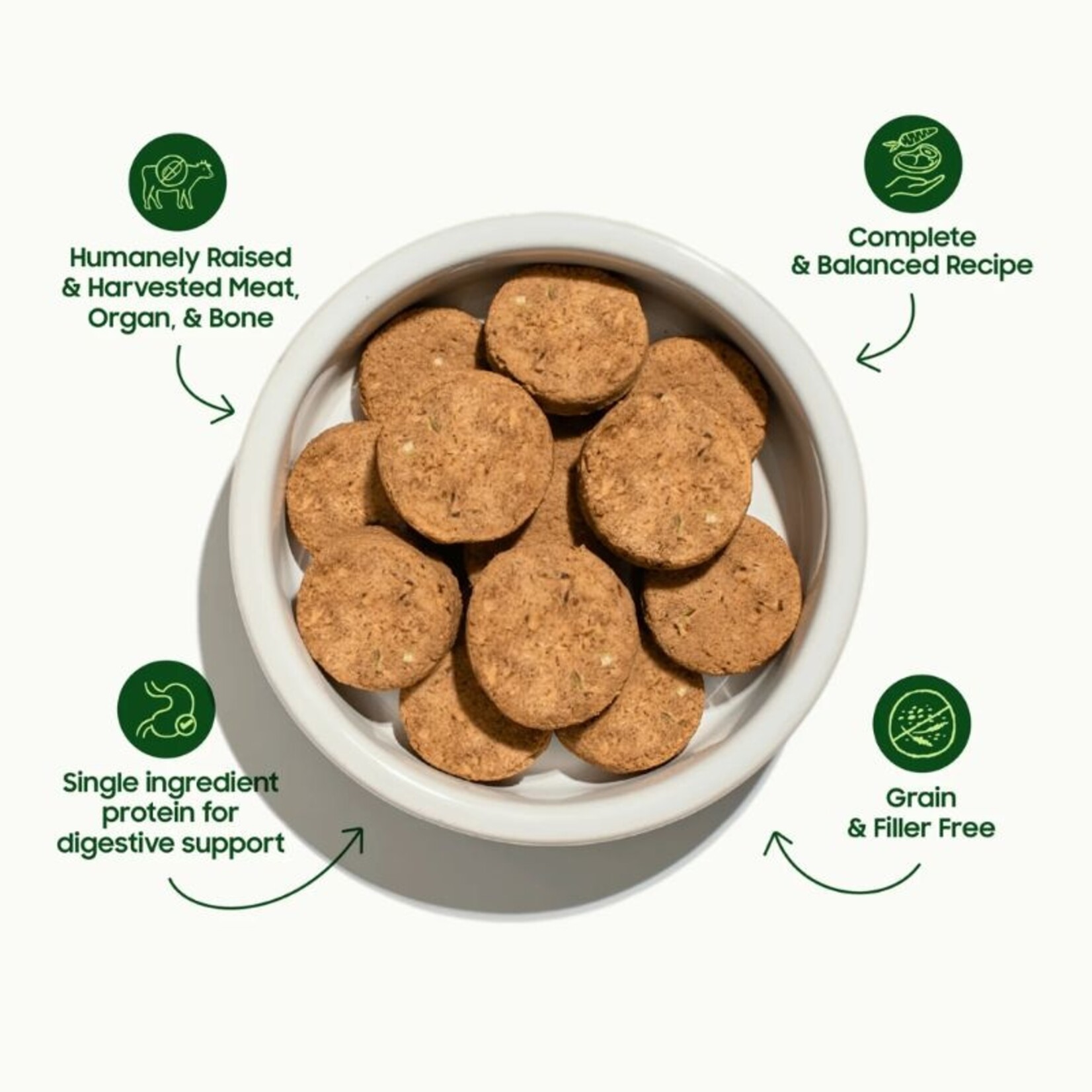 Small Batch Duck - Freeze Dried Sliders - Small Batch - Dog :