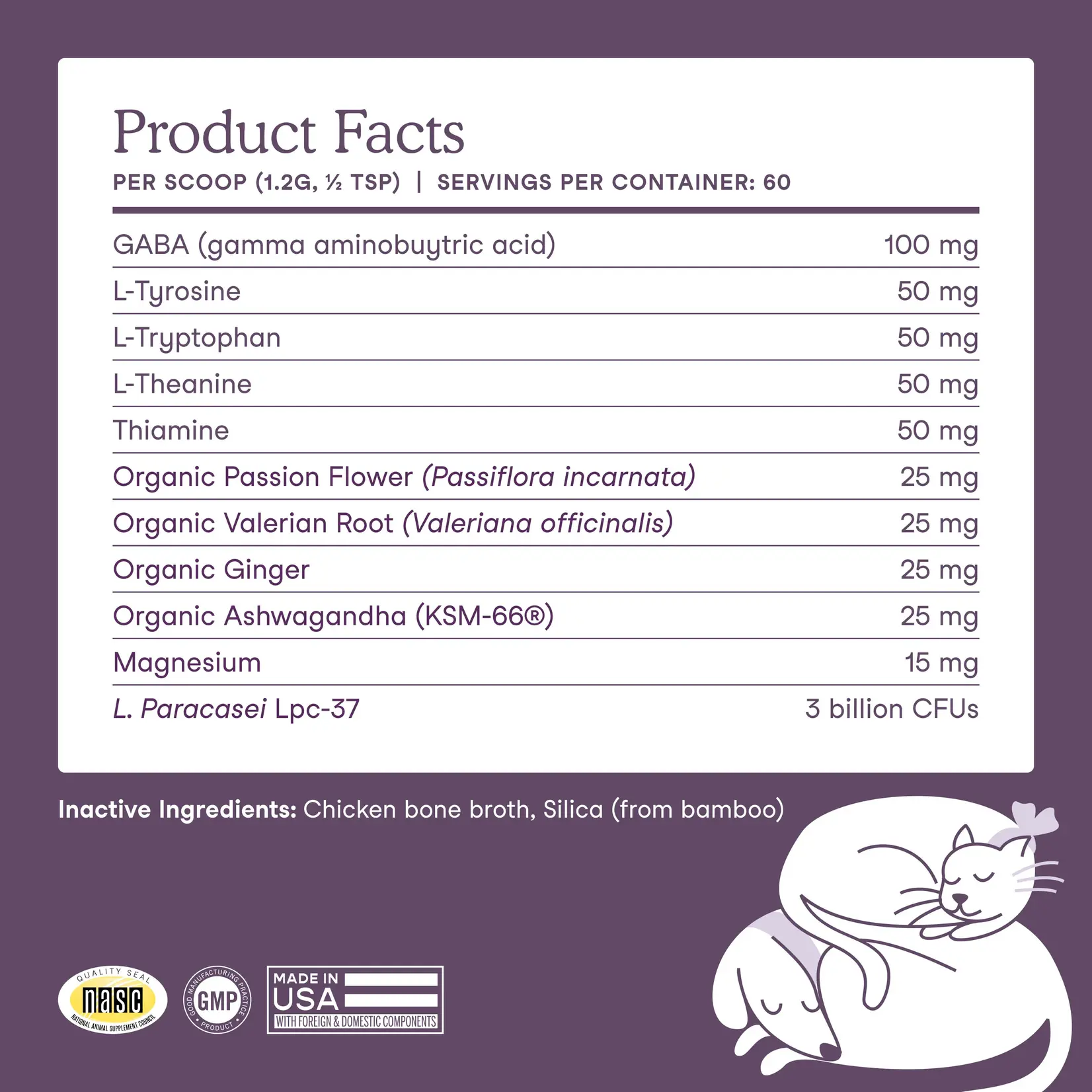 Fera Pets 2.5 oz. - Calming Support - Fera