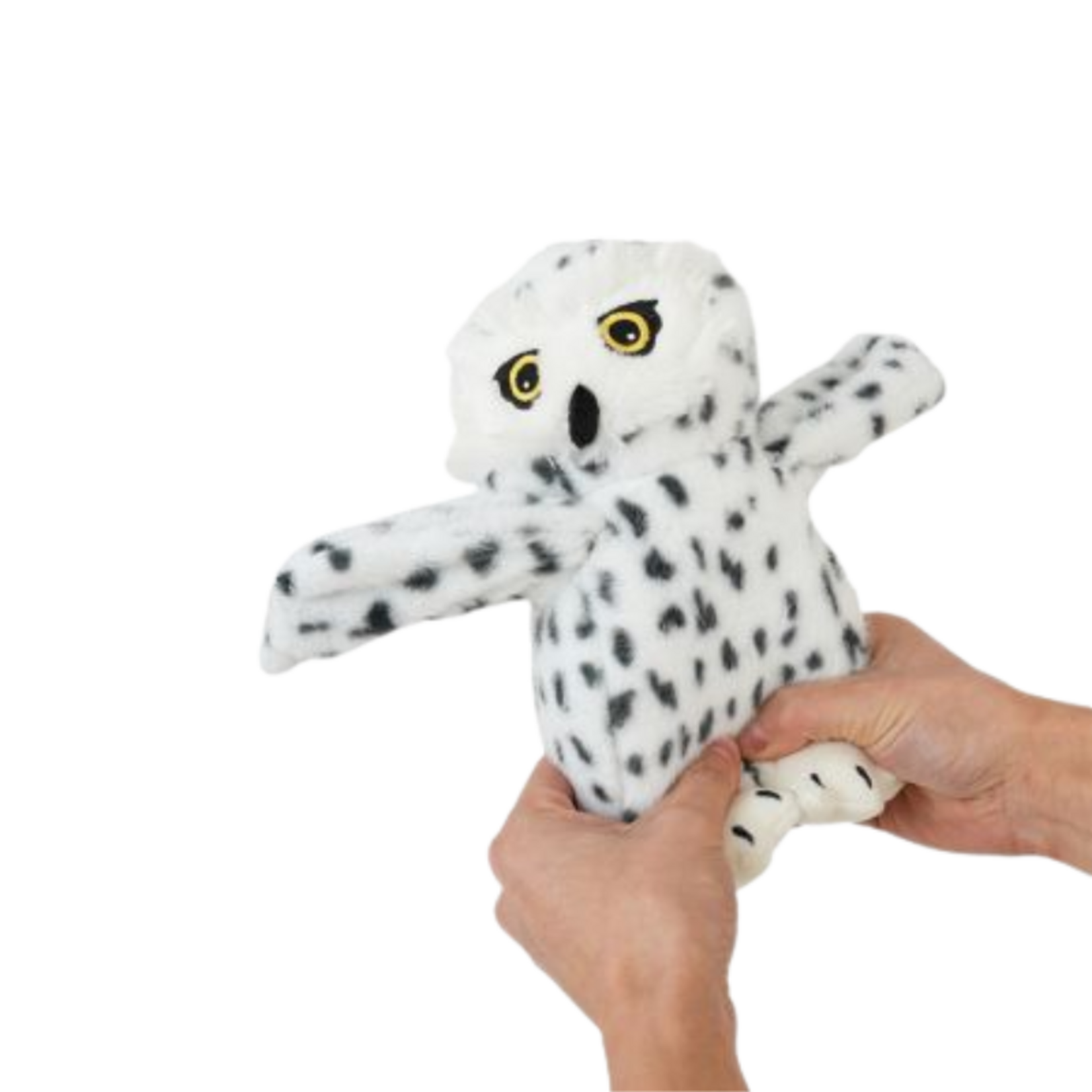 Tall Tails Spotted Snow Owl - Animated Dog Toy - Tall Tails