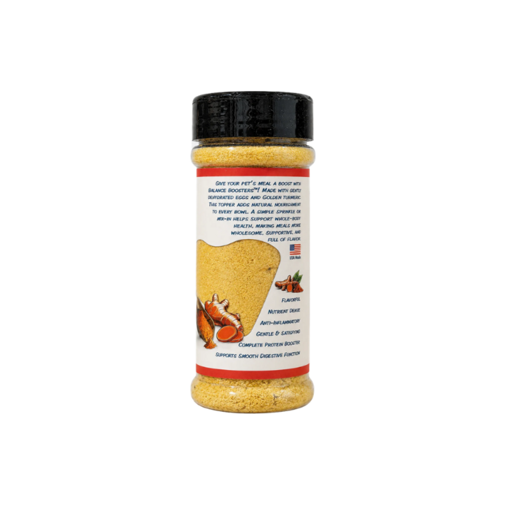 Wild Meadow Farms 1.2 oz. -Balance Booster - Happy Tummy w/ Turmeric -  Egg Topper - Wild Meadow Farms