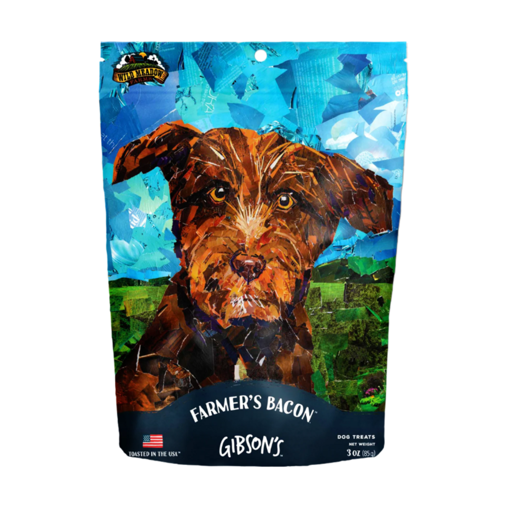 Wild Meadow Farms 3 oz. - Farmer’s Bacon - Gibson’s Soft Toasted Treats - Wild Meadow Farms