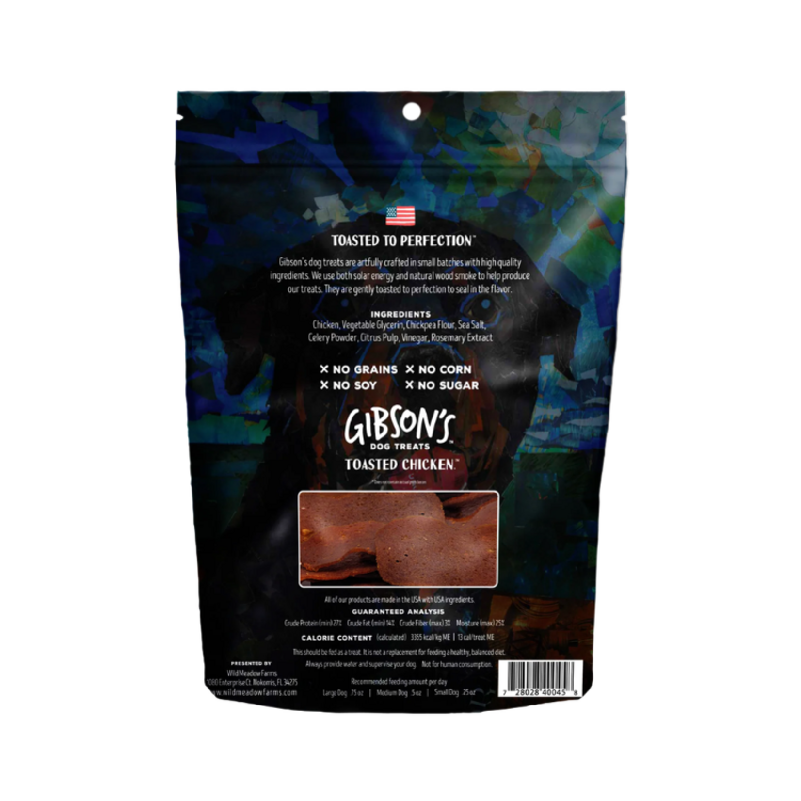 Wild Meadow Farms 3 oz. - Chicken - Gibson’s Soft Toasted Treats - Wild Meadow Farms