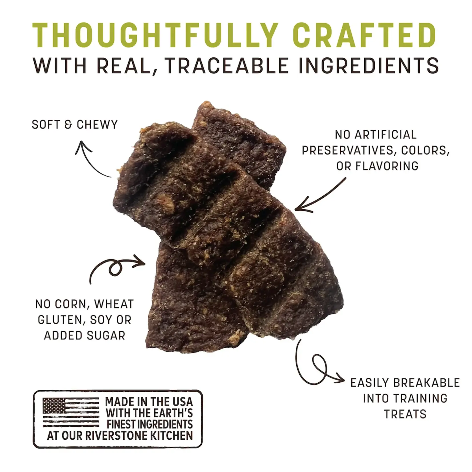 Earth Animal 4 oz. - From the Air - Air Dried Jerky - Wisdom by Earth Animal