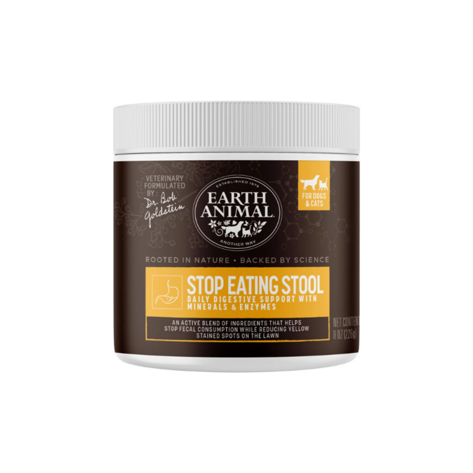 Earth Animal 8 oz. - Stop Eating Stool - Earth Animal