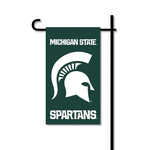 BSI Michigan State Spartans Garden Flag 4''x7'' Mini Flag w/ Pole
