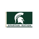 BSI Michigan State Spartans Flag 3'x5' Spartan Nation