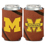 Wincraft Michigan Wolverines Can Cooler 12oz Basketball