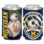Wincraft Michigan Wolverines 12oz Star Wars BB-8  Can Cooler